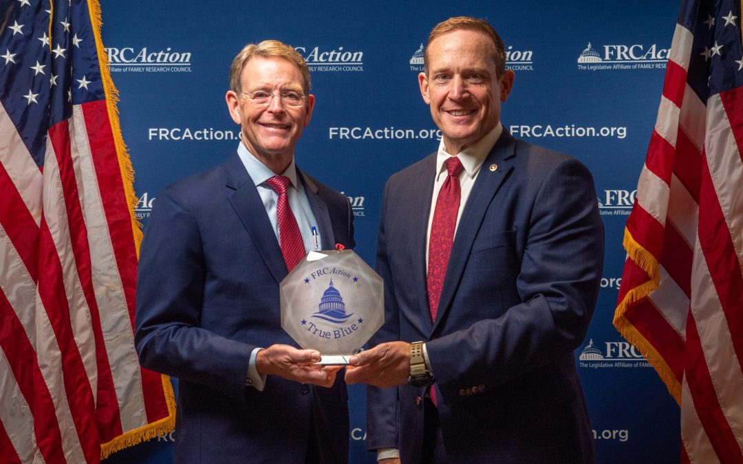 Senator Budd Receives True Blue Award From Family Research Council Action
