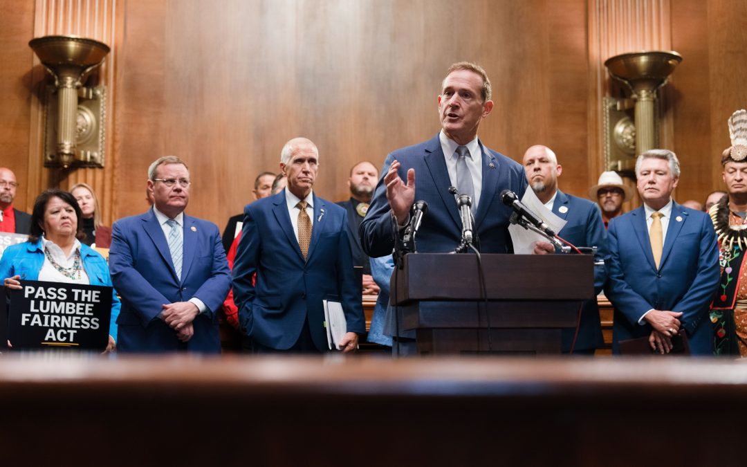 Budd Issues Statement After Senate Grants Lumbee Tribe Full Federal Benefits